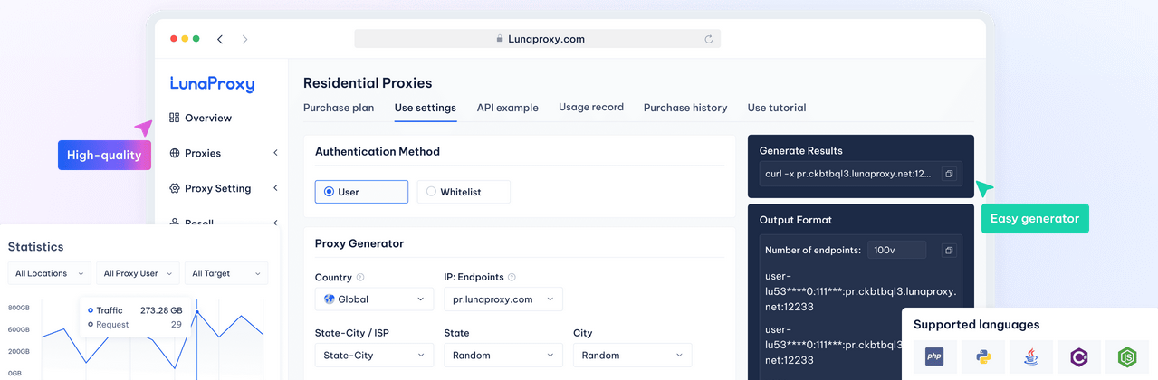 LunaProxy
